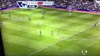 Jordan Henderson goal v Aston Villa [upl. by Hayilaa]