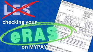 Checking your eRAS statement on MyPay for your military retirement pay [upl. by Lama]