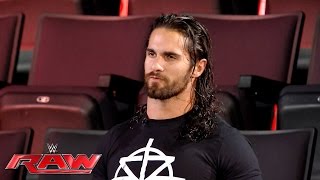 Seth Rollins reflects on the destruction of The Shield Raw July 18 2016 [upl. by Annawek]