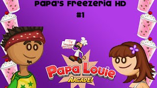 Lets Play Papas Freezeria HD 1 [upl. by Karmen]