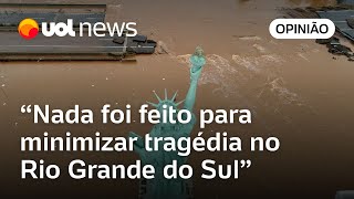 Kotscho Não é só culpa do clima desleixo do poder público agravou tragédia no Rio Grande do Sul [upl. by Cy]