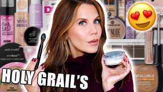 Drugstore Makeup Favorites  GRWM [upl. by Hgielar838]