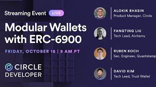 Builder Series LIVE Modular Wallets with ERC6900 [upl. by Sayette]