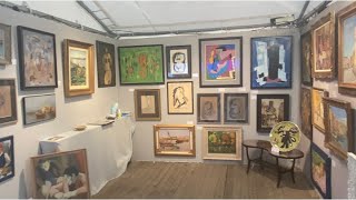 Salon des Antiquaires Foire SaintSulpice 2021 من بين اهم المعارض بباريس [upl. by Mundt]