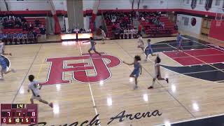 Port Jervis High vs Saugerties HiPort Jervis High vs Saugerties High School Boys Varsity Basketball [upl. by Yenduhc]