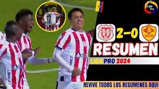 Tecnico Universitario vs Aucas 20 Goles y Resumen COMPLETO  Liga Pro Ecuabet 2024 [upl. by Inail]