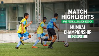 Mumbai Highlights  Kishanchand Chellaram College vs Rizvi College  RFYS [upl. by Sined208]