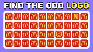 Find the ODD Logo Out  Ultimate Brand Logo Quiz 🥤🍏 27 levels [upl. by Einaoj482]