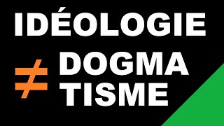 quotVous êtes dans lidéologiequot  le sophisme de lidéologie [upl. by Ytirahs]