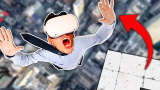 FALLING OFF A SKYSCRAPER IN VR The Climb 2 [upl. by Phila948]