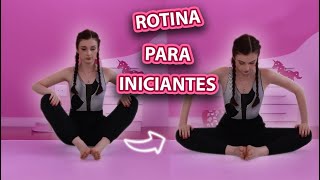 ROTINA DE FLEXIBILIDADE NÍVEL BÁSICO INICIANTE  Luiza Corti [upl. by Lanta]