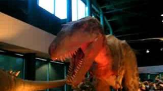 Dinosaurs at the Virginia Living Museum  they MOVE [upl. by Alves]