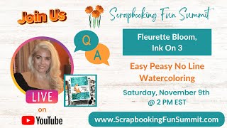 Fall 2024 Scrapbooking Fun Summit  Speakers QampA with Fleurette Bloom [upl. by Neelra]