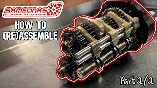 Frank Kelly  HOW TO ReAssemble a Samsonas Gearbox [upl. by Anahcra]