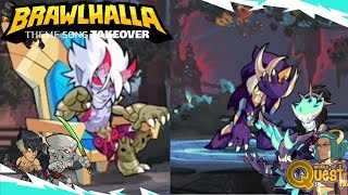 Brawlhalla Theme Song Takeover  World of Quest [upl. by Araccat534]