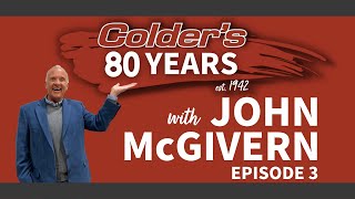 80th Anniversary with John McGivern Episode 3  Colders Furniture Appliance amp Mattress [upl. by Onofredo]