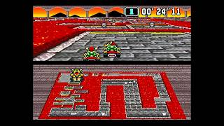 Super Mario Kart  Bowser Castle 3  13687 [upl. by Isaacson]