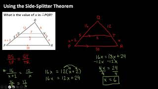 Geometry  Lesson 75  Proportions in Triangles [upl. by Rinna]