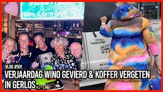 VERJAARDAG WINO GEVIERD amp KOFFER VERGETEN IN GERLOS  GERARD JOLING  VLOG501 [upl. by Jakoba592]