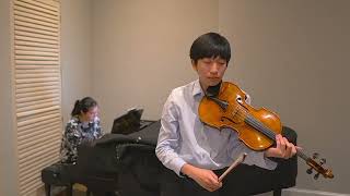 Pensiero for viola by Frank Bridge beautiful performance by William Xie [upl. by Yemane]