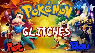 Pokémon RotBlau Glitches  Gamingfakten [upl. by Ecnahs375]