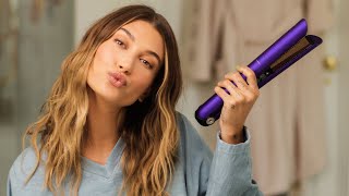 Wavy Hair for A Night Out  MY HAIR ROUTINE with Hailey Rhode Bieber [upl. by Ardnatal]