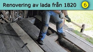 Renovering av lada från 1820 Del 6 [upl. by Aleciram95]