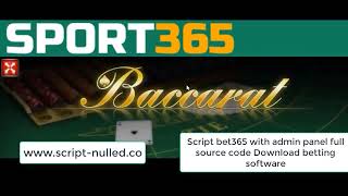 Script bet365 full source code Download betting software [upl. by Hsilgne]