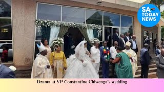 Drama at VP Constantino Chiwenga’s wedding [upl. by Gerdy]