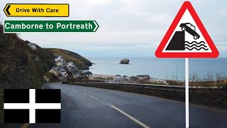 Driving Camborne to Portreath Cornwall [upl. by Trudy227]