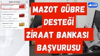 2023 mazot Gübre desteği ziraat bankası başvuru nasıl yapılır Hesapta parayı nasıl göreceğim [upl. by Peters]