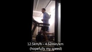 What running at 19kmh looks like [upl. by Anauqal]