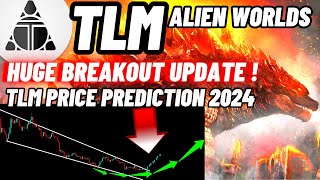 Huge Breakout Update Of Alien Worlds  TLM Price Prediction 2024 [upl. by Novy]