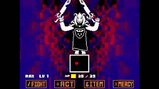 Undertale No hit Asriel Dreemurr [upl. by Guimar]