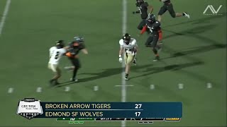 Broken Arrow vs Edmond Santa Fe highlights [upl. by Christenson634]