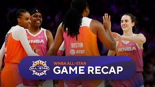 Arike Ogunbowale ERUPTS for 34 POINTS IN 2ND HALF as WNBA AllStars DEFEAT Team USA  CBS Sports [upl. by Hayimas]