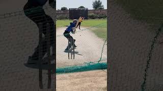 Batting Practice With Side Arm Bowling Hand  Cricket Practice [upl. by Suiraj536]