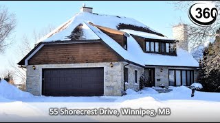 360° VirtualShowing of 55 Shorecrest Drive Winnipeg MB [upl. by Bilicki]