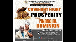 COVENANT NIGHT OF PROSPERITY THEME FINANCIAL DOMINION WITH PROPHET OLUSEYI M ABRAHAM [upl. by Tam]