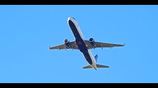 Air Canada  Airbus A321211  Saskatoon YXE Departure [upl. by Moclam]