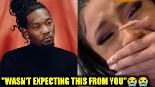 Cardi B opens up about Offset sending her out of the house 😭😭 [upl. by Kcuhc]