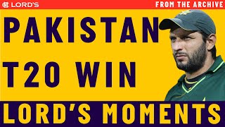 Shahid Afridi steers Pakistan to T20 World Cup Glory in 2009  Match Highlights  Lords [upl. by Aicilif]