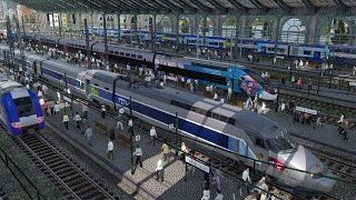 Transport Fever 2  Pleins de cab ride en TGV et IC BordeauxNantes  Episode 80 [upl. by Assilim]