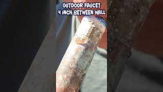 Outdoor Faucet Replacement 4 inch [upl. by Enieledam]