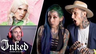 Tattoo Artists React to YouTubers Tattoos  Tattoo Artists Answer [upl. by Jenkins]