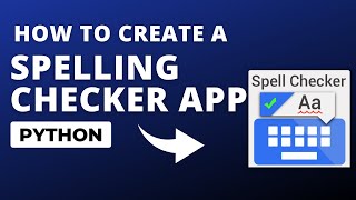 create a spelling checker app using Python tkinter🐍Python mini project 😁python pythonprojects [upl. by Narag479]