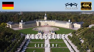 Karlsruhe Germany 🇩🇪  Drone Flight [upl. by Haimerej]