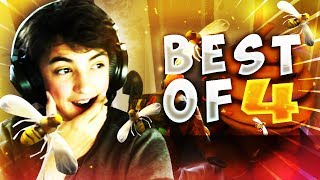 JAI TROUVÉ LA RUCHE SUR FORTNITE  BEST OF 4 ⚔️FORTNITE⚔️ [upl. by Hankins]