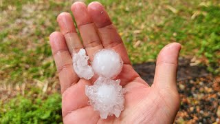 Hail storm in Brisbane Australia  1 November 2024 [upl. by Ami]