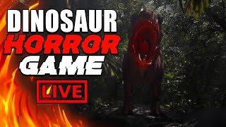 NEW DINOSAUR HORROR GAME LIVE  Goner Gameplay [upl. by Dalenna]